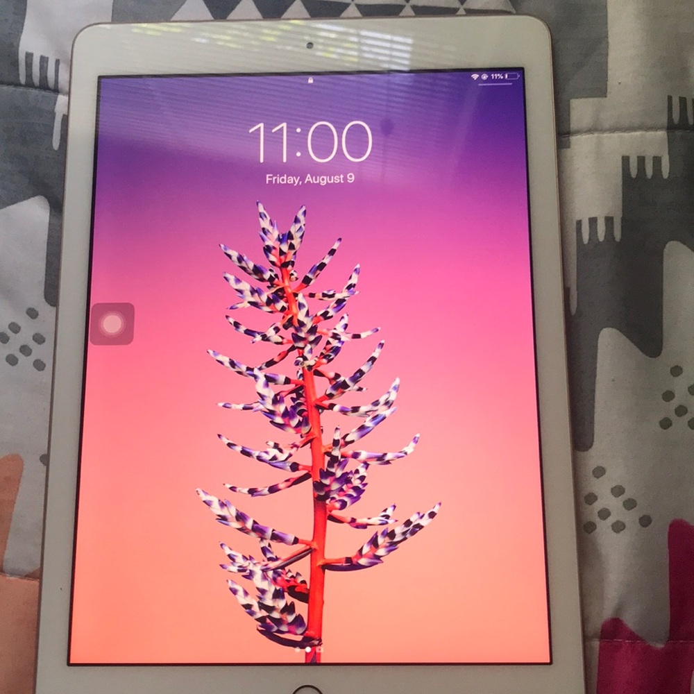 iPad 6 generation rose gold